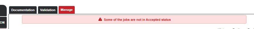 Error if reviewer hasn't approved all jobs